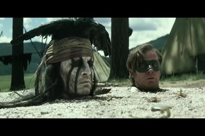 The Lone Ranger - Official  Trailer HD